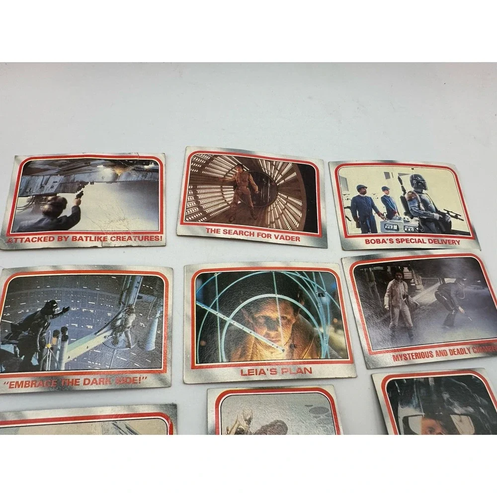 1980-1983 lot of 10‎ The Empire Strikes Back Cards